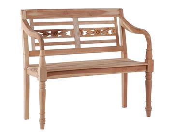 Batavia Teak Havebænk