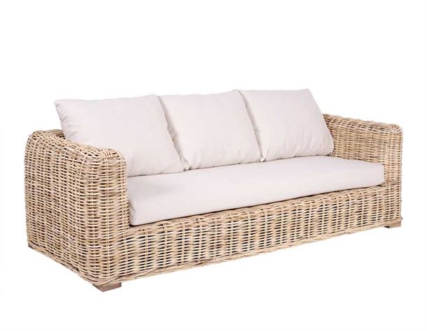 Jawi Sofa - Naturrattan - 3 pers.